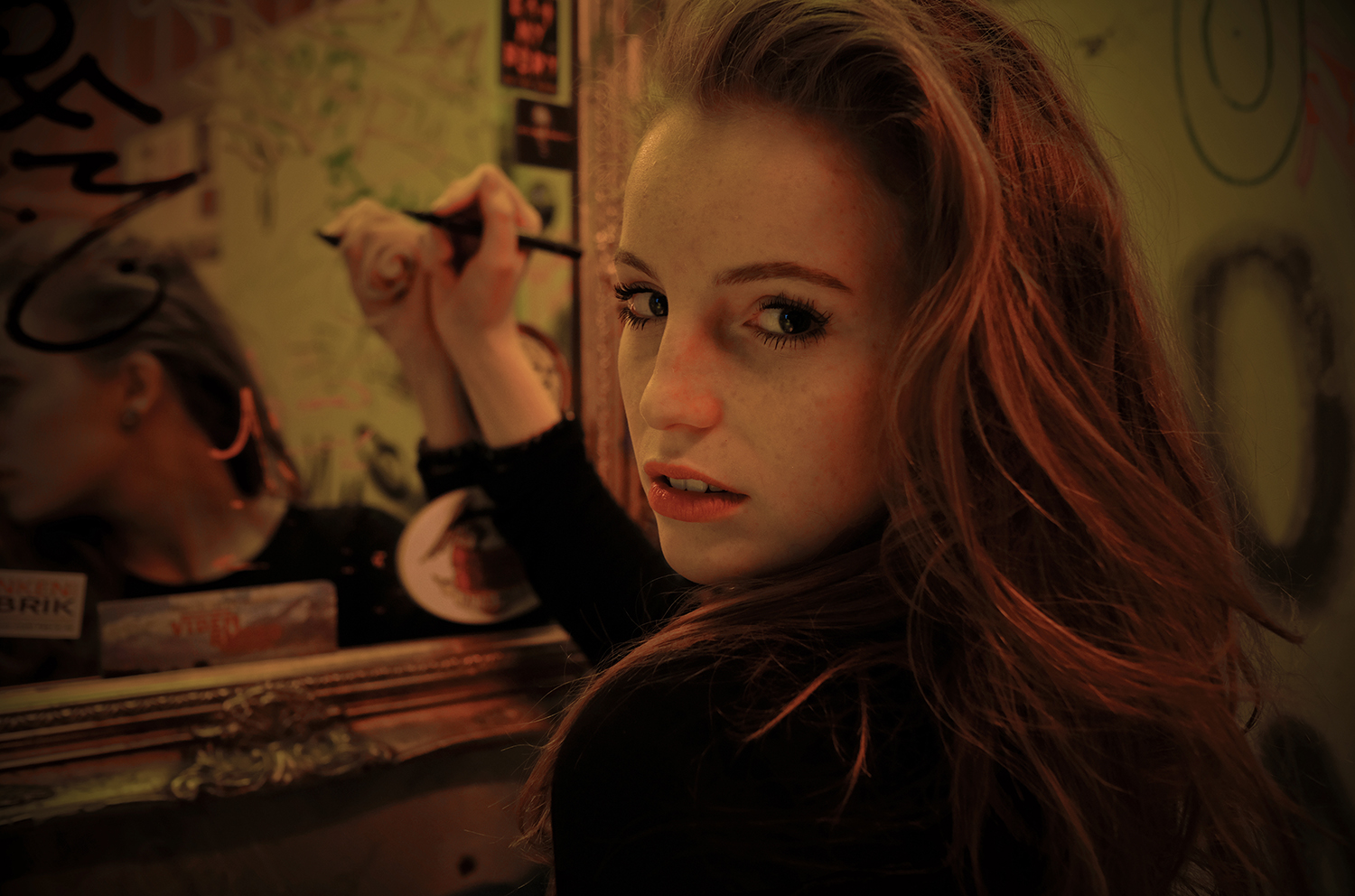 „And all the ladies rolled their eyes“ / Sophia. 2019